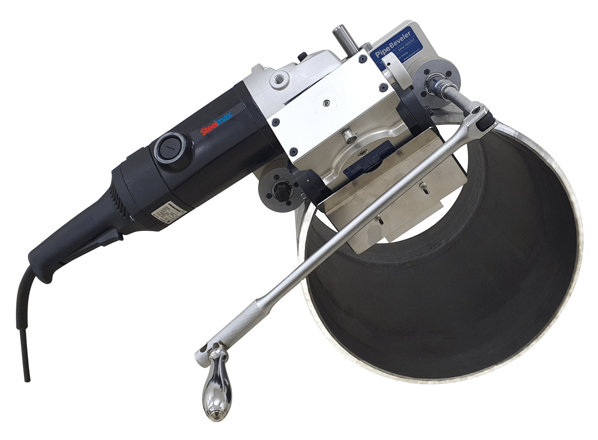 "MPB-32 PRO Manual Pipe Beveling Machine 115V - 10"" to 32"" OD Pipe"