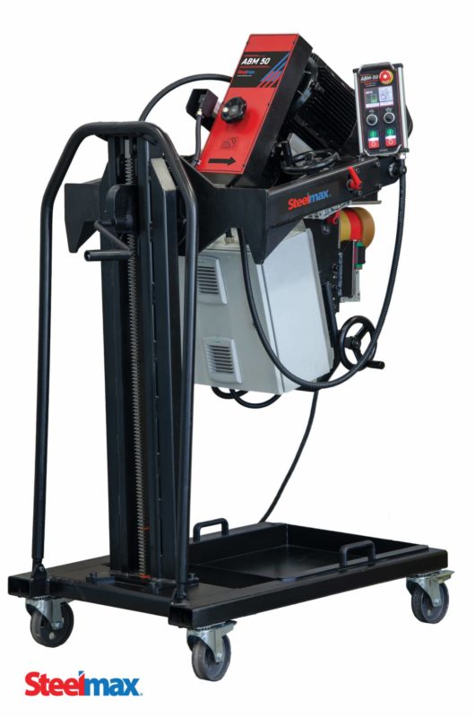 50 MM Double-Side Automatic Plate Beveling Machine With Trolley - 480V Three Phase