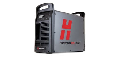 Powermax105 SYNC system  200-600V 3-PH  CSA  CPC port  75 degree handheld torch  7.6m (25') lead